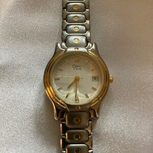 Caravelle Women's Silver and Gold Watch